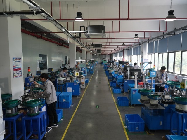 SCED ELECTRONICS CO., LTD. خط إنتاج المصنع