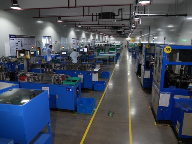SCED ELECTRONICS CO., LTD. خط إنتاج المصنع