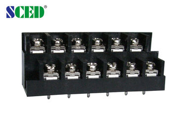 250V / 15A PBT Barrier Terminal Blocks 8.70mm تباعد 14 عمودًا UL94-V0.1