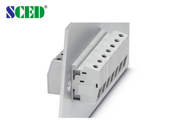 10.1mm عرض المحطة من خلال اللوحة وحدات المحطة النحاس UL94 V0 65A 300V 2P-24P