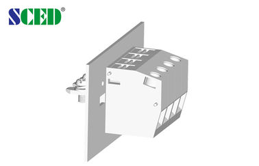 لوحة جبل 85A 600V كتلة المحطة UL94-V0 12.1mm عرض المحطة