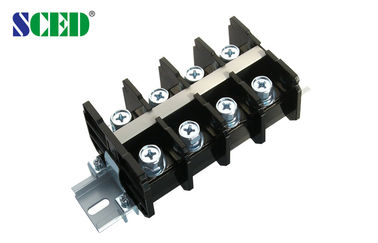 25.00mm 600V 101A بب السكك الحديدية الخيالة كتل المحطة الطرفية مع زاوية الحق سلك مدخل