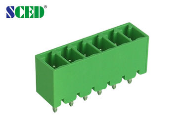 3.50mm الملعب الكهربائية محطة كتلة، 300V 8A العمودي للتوصيل كتل المحطة الطرفية