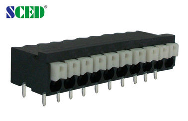 3.50mm الكهربائية سكريوليس محطة كتلة، 300V 10A الربيع المشبك محطة كتلة