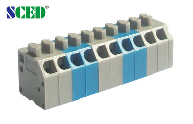 3.50mm بب الربيع سكريوليس محطة كتلة للطاقة الكهربائية، 2P - 28P 300V 5A