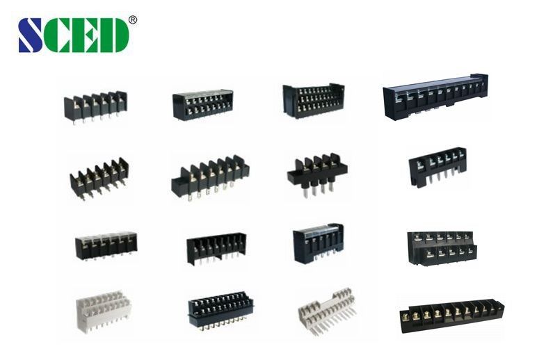 20-8AWG كتل طرفية عالية الجهد مع غطاء بلاستيكي 40A نحاس 2-12 أقطاب