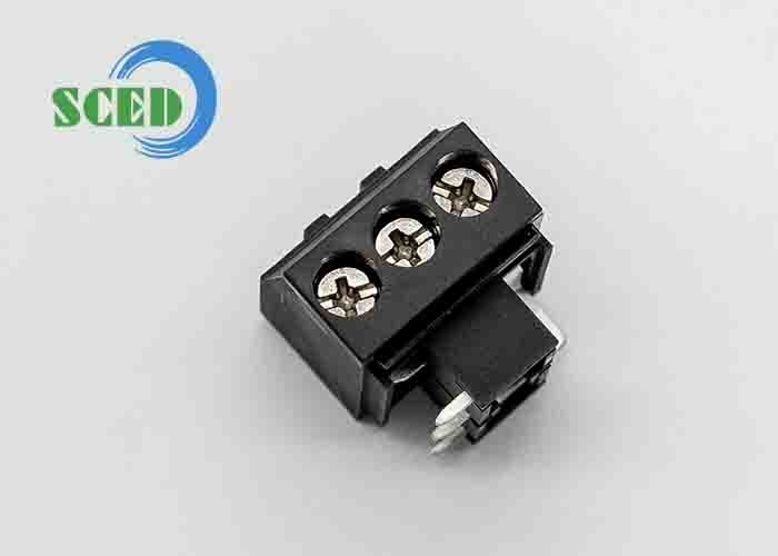 PA66 5.7mm النحاس 300V 10A M3 عقدة محطة المسمار 10 - 22 AWG