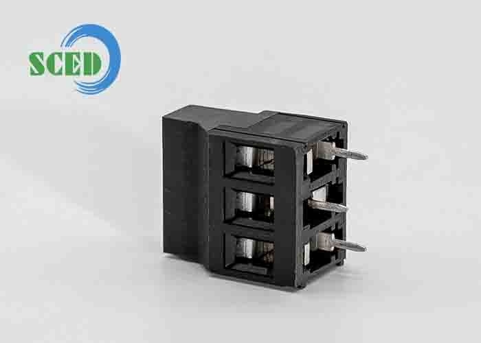 النحاس PA66 بلوك محطة PCB 5.08mm 300V 10A لتحويل التردد