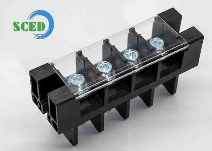 21.00mm PBT تغذية من خلال 180A لوحة جبل حاوية حفر كتلة مع غطاء بلاستيكي