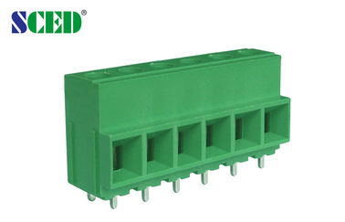 57A بلوك محطة المسمار PCB 10.16mm Pitch Euro Raising Series 2-16 Poles UL بيانات تقنية