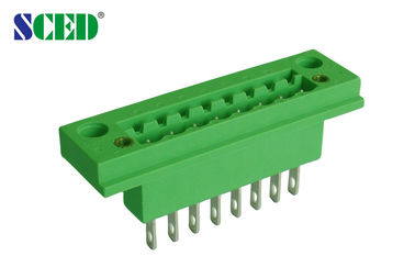 من خلال لوحة 18A 300V التوصيل في محطة كتلة 5.08mm الملعب، ومآخذ الذكور