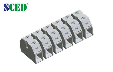 600V 50A تغذية مستوى واحد من خلال محطة كتلة الملعب 13.50mm