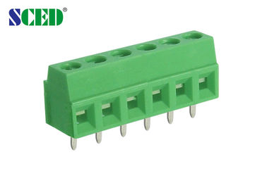 الأخضر 300V 10A بب جبل محطة كتلة الملعب 3.5MM للإضاءة الكهربائية