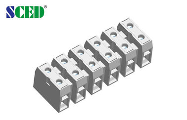 12.00mm تغذية من خلال كتل المحطة الطرفية، لوحة جبل السلطة محطة كتلة 600V 30A