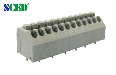 الملعب 3.50mm بب الربيع محطة كتلة، 300V 5A 28P سكريوليس كتل المحطة الطرفية