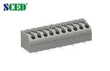 2P - 24P الكهربائية الربيع المشبك سكريوليس محطة كتلة الملعب 5.00mm 300V 10A