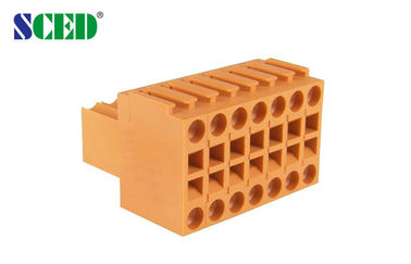 3.50mm المكونات في سكريوليس محطة كتلة مع مستوى واحد، 2 * 2P - 24 * 2P