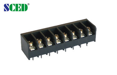 300V 15A الصناعية حاجز الطرفية كتل مع زاوية الحق سلك مدخل