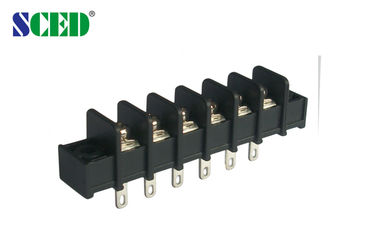 300V 20A أسود حاجز نوع قوة محطة كتل 9.525mm الملعب أوم أودم