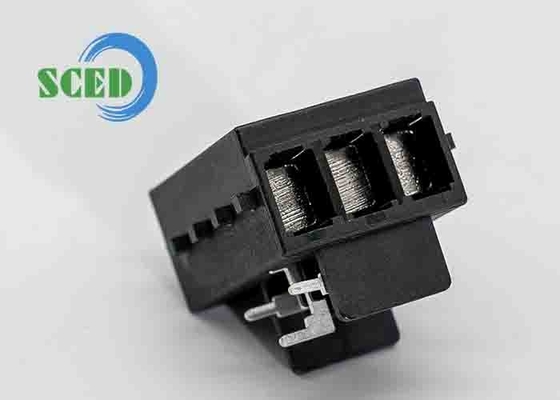 300 فولت 15A 6.2mm وصلة كتلة نهاية لPCB مع M3 المسمار والقصدير مطلية