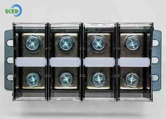 36.00mm 600V PCB PC Panel Mount Barrier محطة الطاقة الكبيرة وحدات الاتصال لخدمة الموقع