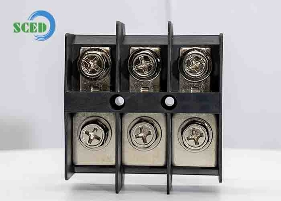 وصلة محطة التيار العالي الطول 25.00mm 600V 150A PA66 3P M8