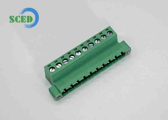 بلاك محطة قابلة للشحن بلاك محطة إناثي 5.08mm 300V 18A 2-20P بلاك محطة قابلة للشحن
