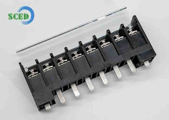 مساحة 14.50mm 600V 57A 4-14P حاجز محطة الحاجز PBT M5 22-6 AWG محطة الطاقة