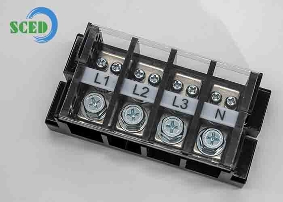 101A بلوك محطة التيار العالي للسيطرة الصناعية 23.50mm M8 المسمار الصلب 38mm2