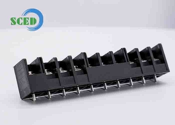 30A 600V حاجز PCB الحاجز 11.10mm 10-22 AWG الزاوية اليمنى سلك المدخل