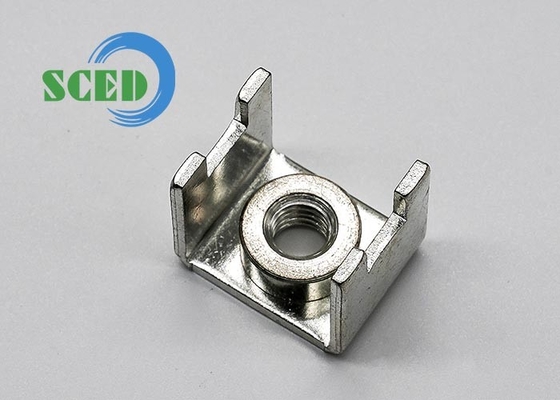 أجزاء معدنية 100A M6 المسمار الفولاذي 10.00 * 16.50mm لوازم بلوك الطرف الكهربائي