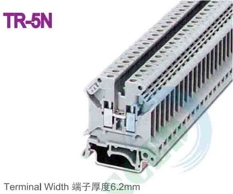 ZB6 AC DC Din Rail Terminal Blocks إمدادات الطاقة مع المسمار M4 و Zack Srtip