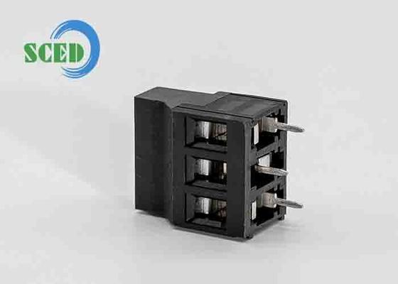 توصيلات أسلاك آمنة مع كتلة طرفية PCB بحجم 22-14AWG في مادة بلاستيكية بيضاء