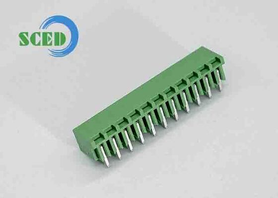 1قطر حفرة الـ.4mm PCB بلوك محطة قابلة للشحن مع مدخل سلكي 45 درجة و 3000 فولت AC / دقيقة الجهد المستمر