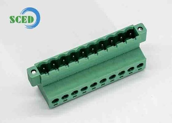 19.2 × 9.5 ملم أخرى انظر قابس الرسم في كتلة طرفية Din Rail محطة كتلة موصل كهربائي مثالي للوحات الكهربائية