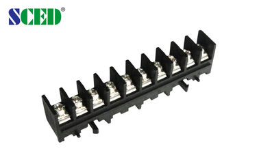 15A 10 دبوس معزول حاجز محطة كتلة الكهربائية 7.62mm الملعب أول سي