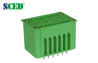 رأس، ذكر مآخذ، 2 * 2P-20 * 2P، الملعب 3.50mm، 300V 8A، كتل الطرفية للتوصيل، المكونات في محطة كتلة