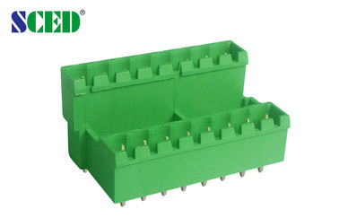 التوصيل - في محطة كتلة الملعب 5.08mm رأس ذكر مآخذ 300V 18A 2 × 2P - 24 × 2P