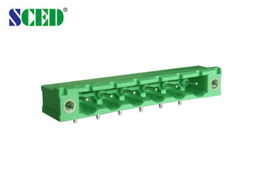 الملعب 7.62mm المكونات في محطة كتلة 300V 18A رأس الذكور مآخذ 2 - 14P