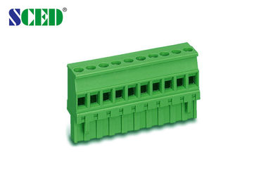 التوصيل - في محطة كتلة الملعب 5.08mm 300V 18A الإناث 2P - 24P المكونات