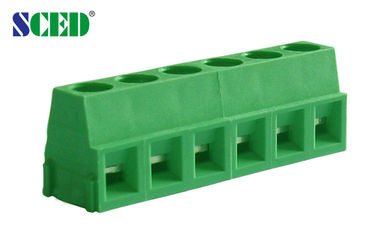 الملعب 5.08mm 300V 10A 2P - 24P نوع اليورو رفع سلسلة المسمار محطة كتلة