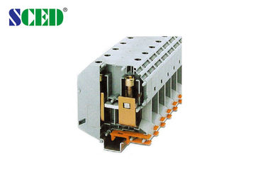 عرض المحطة الطرفية 31.0mm الدين السكك الحديدية كتل الطرفية 600V 285A أوغ 2 - 4/0
