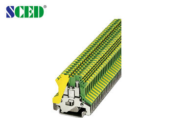 الطوابق المزدوجة 30 - 12 أوغ 2.5mm2 العرض 5.2mm الدين السكك الحديدية كتل المحطة الأرضية نوع الأرض